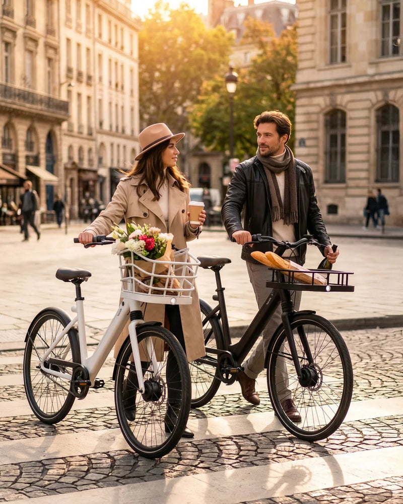 Bycycle lifestyle — cph couple wine walk